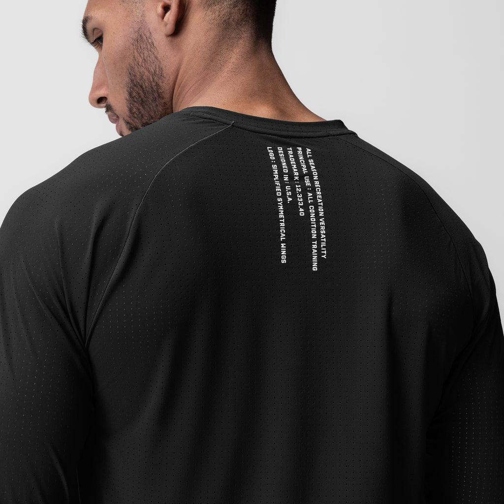 0947. Laser-Vent™ Established Long Sleeve - Space Grey Product Image
