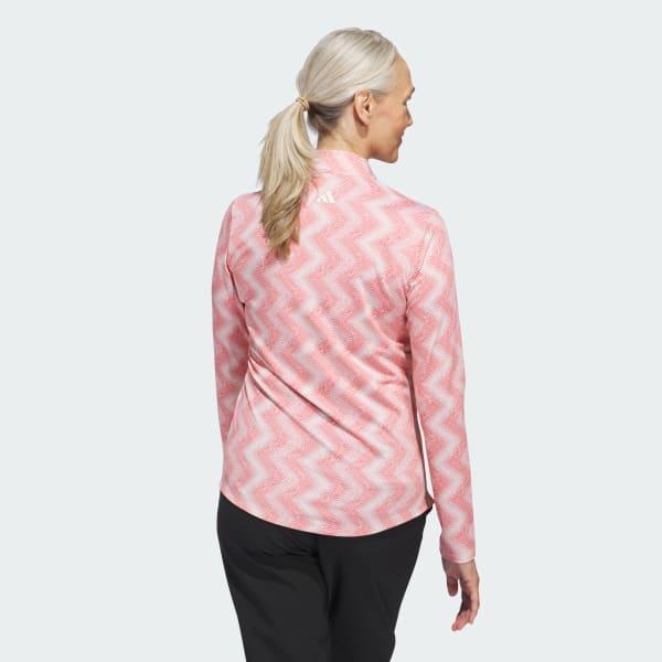 Ultimate365 Printed Quarter-Zip Mock Product Image