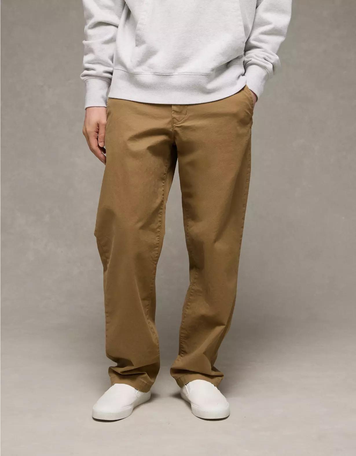 AE Flex Loose Lived-In Khaki Pant Product Image