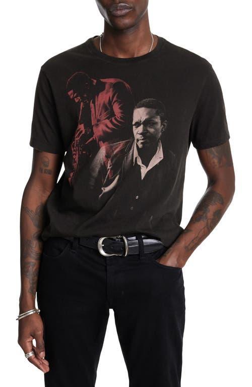 Mens John Coltrane Short-Sleeve Graphic T-Shirt Product Image