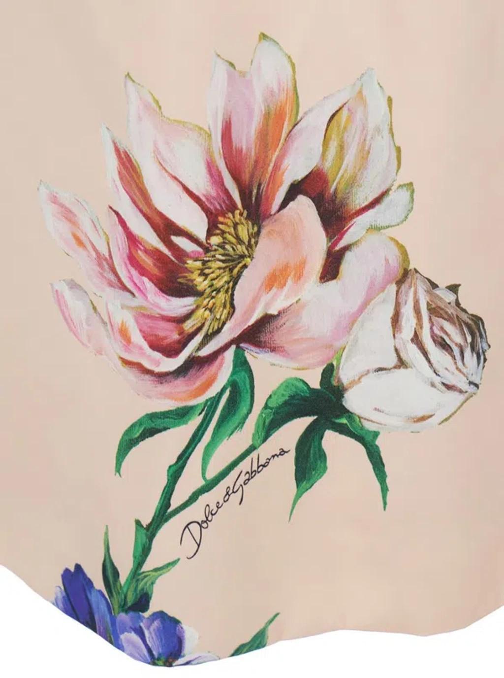 floral-print midi dress Product Image