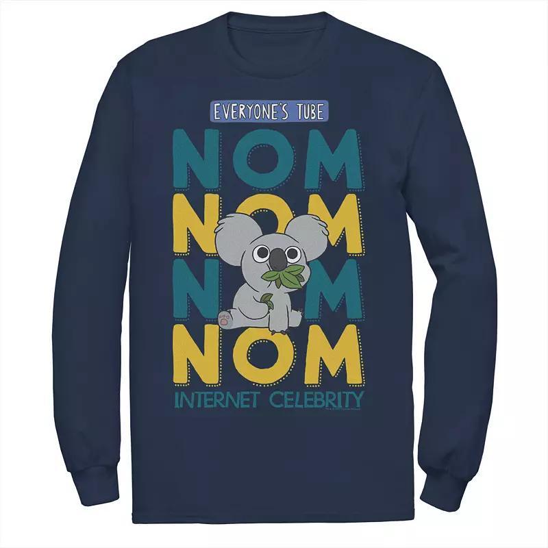 Men's Cartoon Network We Bare Bears Nom Nom Internet Celebrity Tee, Size: Small, Black Product Image