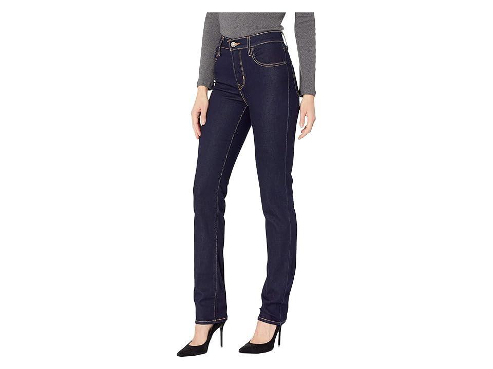 Women's Levi's® 724™ High Rise Straight Jeans, Size: 31(US 12)Small, Cast Shadows Product Image