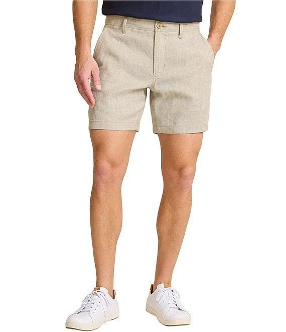 Tommy Bahama Beach Coast Linen 7#double; Inseam Shorts Product Image