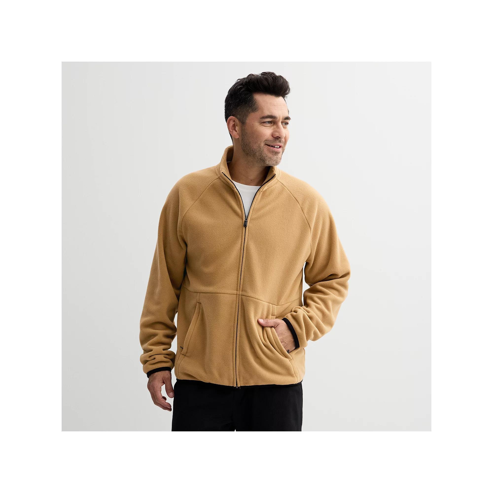 Men's Tek Gear® Micro Fleece Full-Zip Jacket, Size: XS, Elson Product Image