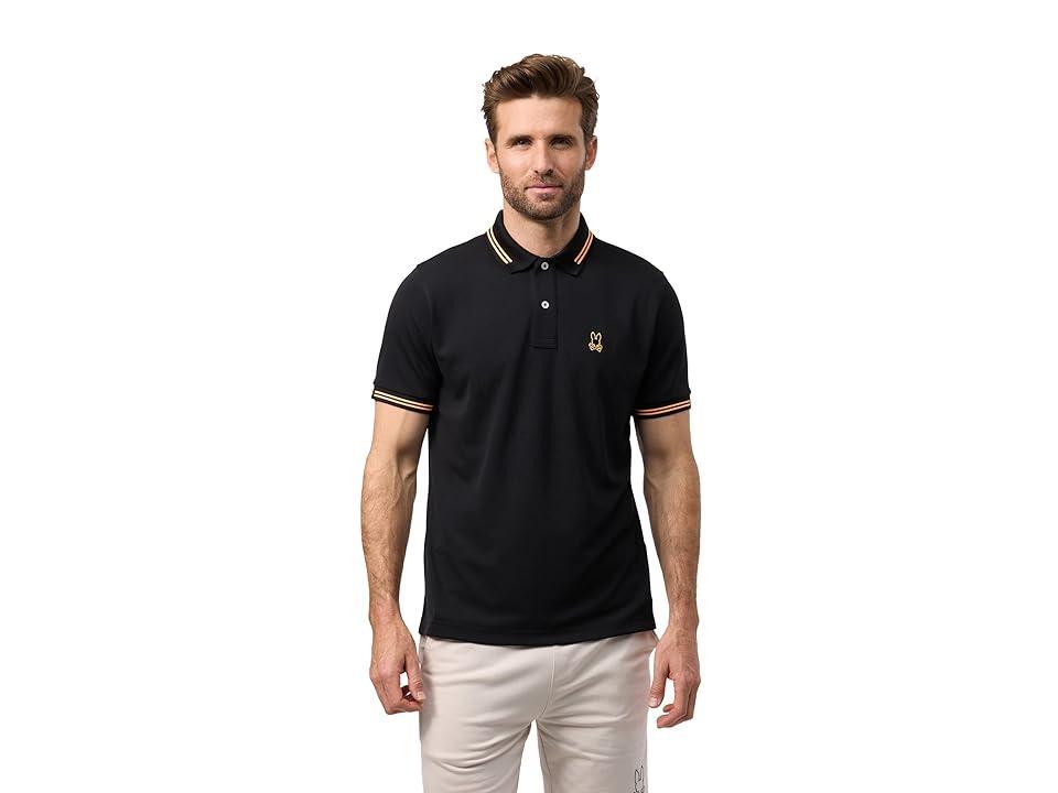 Psycho Bunny Marshall Sport Polo (Aquarius) Men's Short Sleeve Knit Product Image