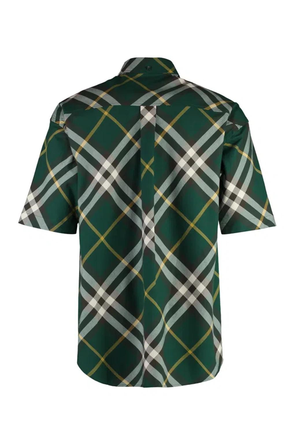 BURBERRY Shirts In Green Product Image