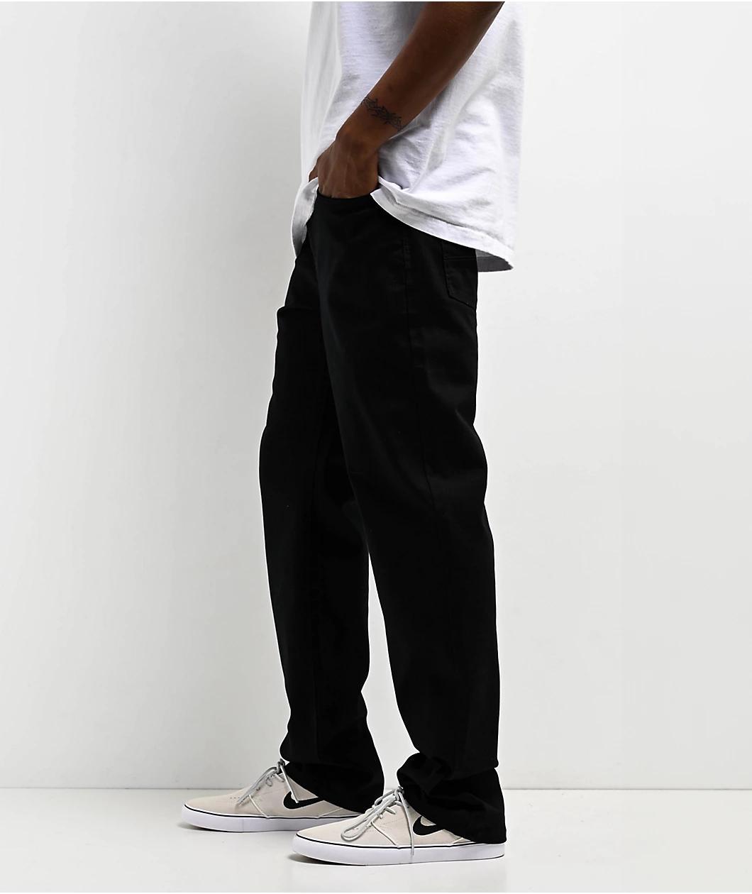 Freeworld Black Denim Straight Fit Jeans Product Image