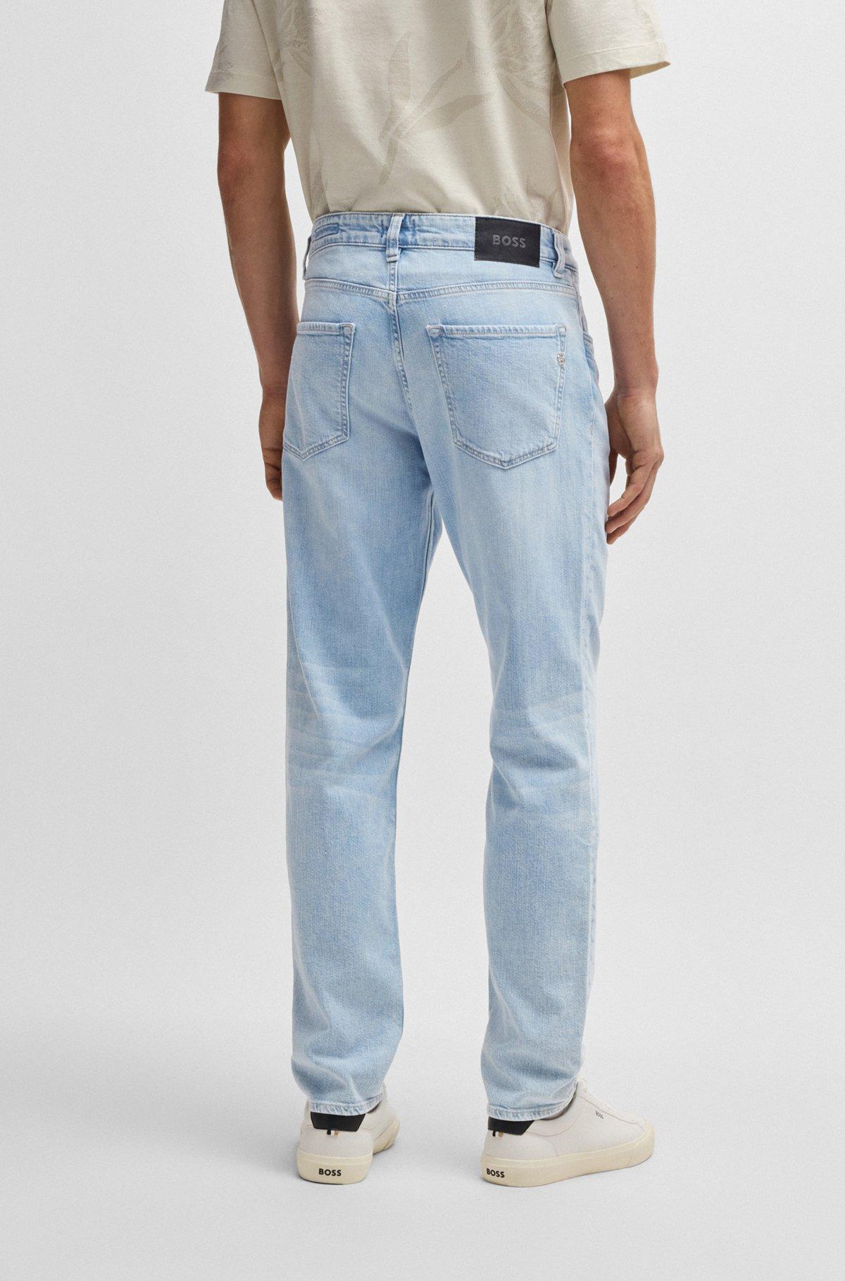 Maine regular-fit jeans in blue mechanical-stretch denim Product Image