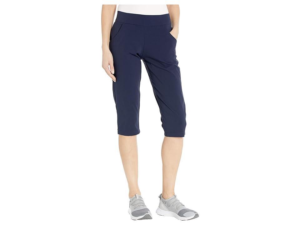 Columbia Anytime Casual Capris (Dark Nocturnal) Women's Casual Pants Product Image