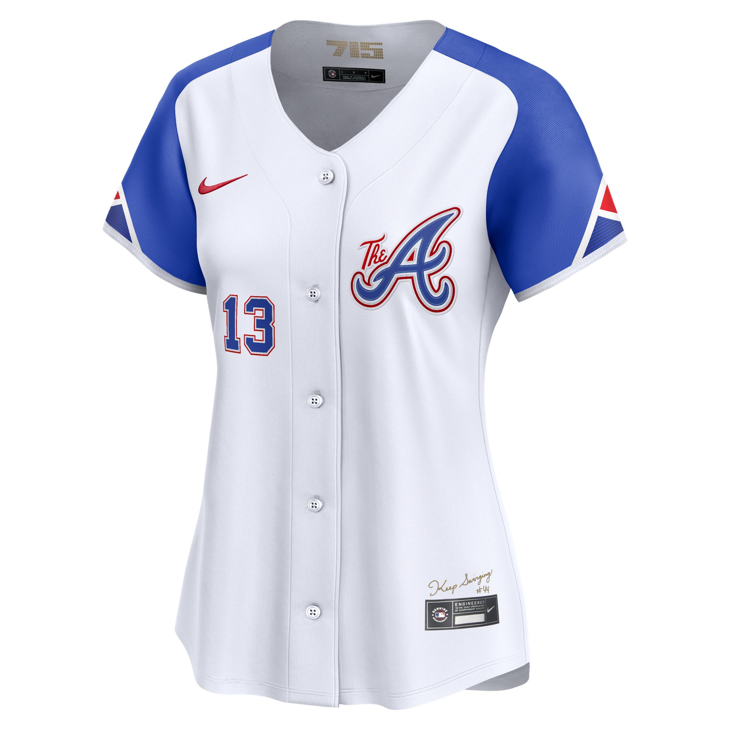 Ronald AcuÃ±a Jr. Atlanta Braves City Connect Nike Women's Dri-FIT ADV MLB Limited Jersey Product Image