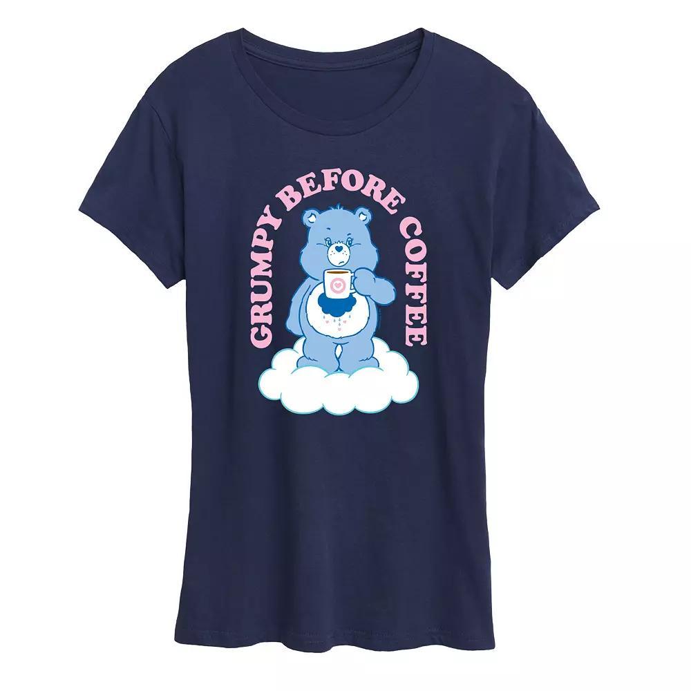 Women's Care Bears Grumpy Before Coffee Graphic Tee,  Product Image