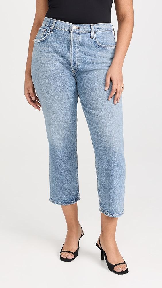 AGOLDE Riley Crop Jeans | Shopbop Product Image