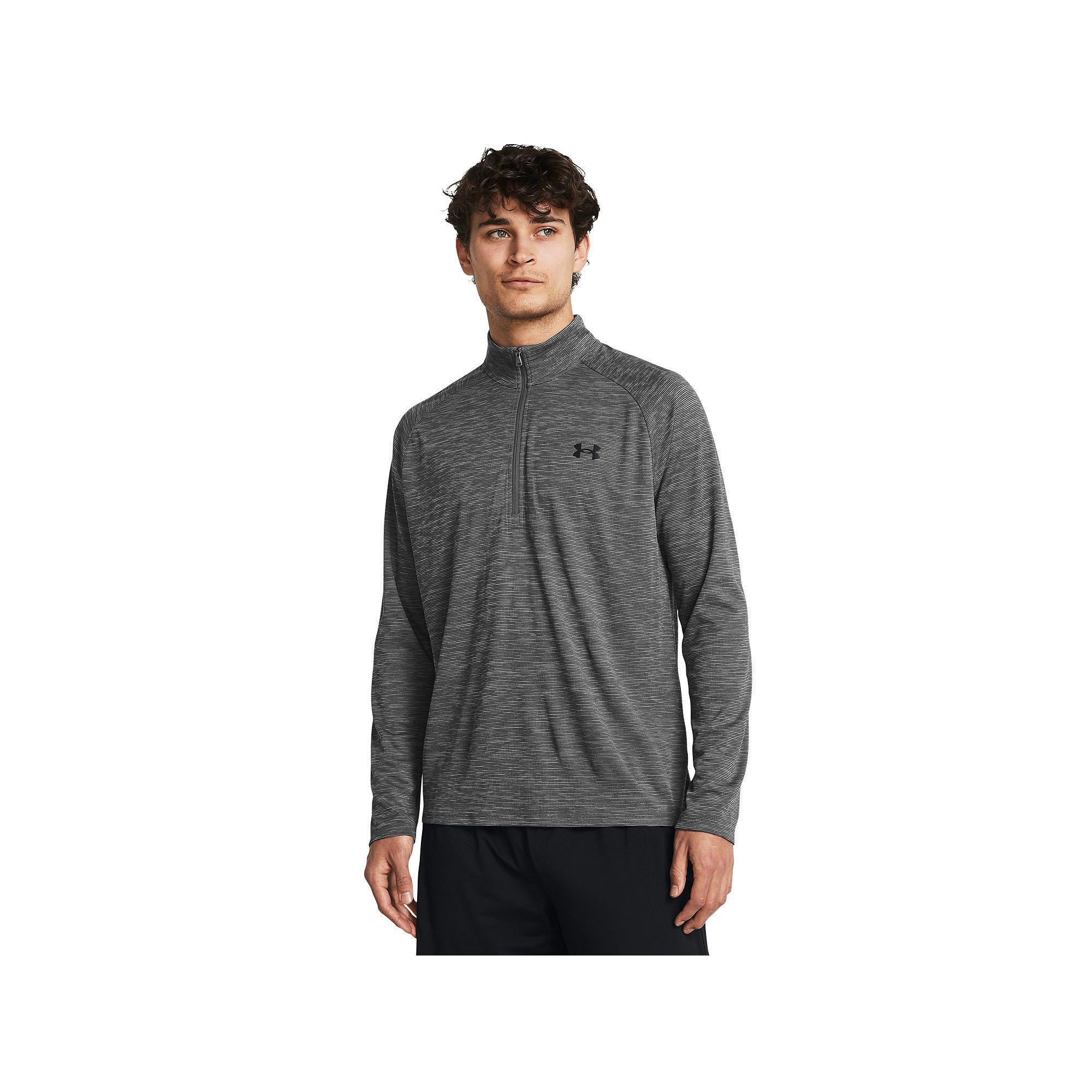 Men's Under Armour Tech 2.0 Half-Zip Top, Size: XL, Castlerock Product Image