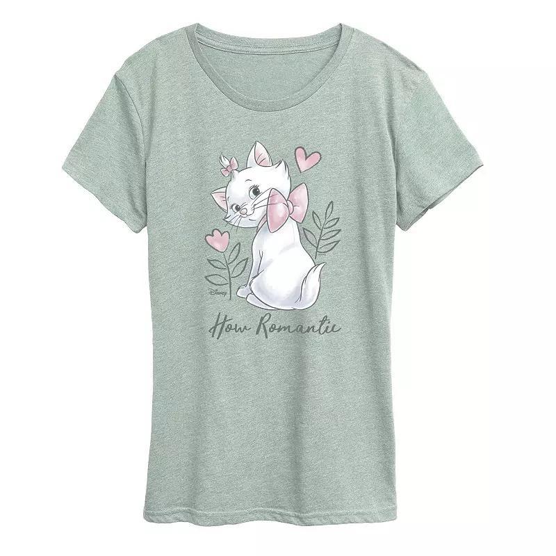 Disney's The Aristocats Women's Romantic Graphic Tee, Girl's,  Product Image