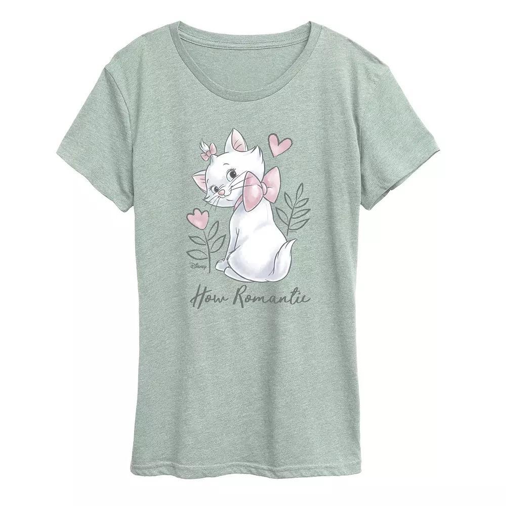 Disney's The Aristocats Women's Romantic Graphic Tee, Girl's,  Product Image