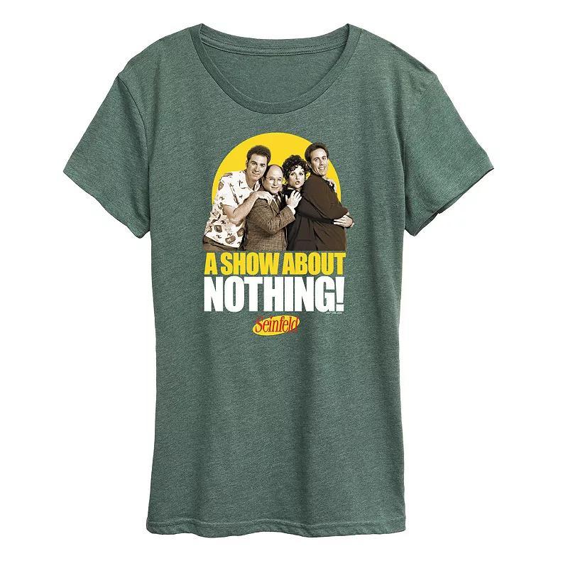 Womens Seinfeld Show About Nothing Graphic Tee Product Image