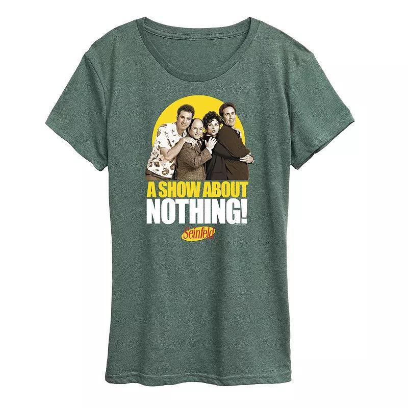 Womens Seinfeld Show About Nothing Graphic Tee Product Image