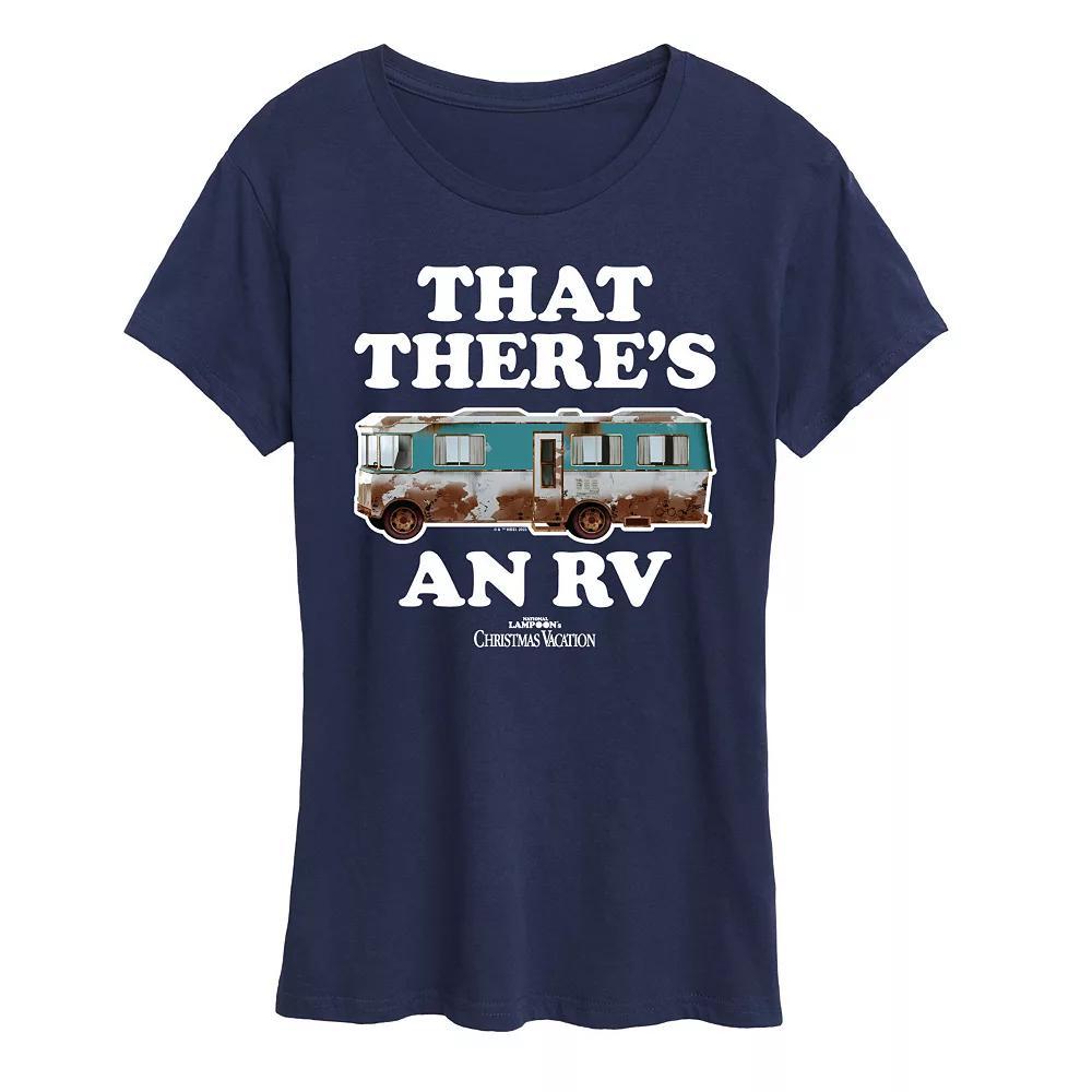 Women's National Lampoon's Christmas Vacation RV Tee Graphic Tee, Girl's, Size: Large, Blue Product Image