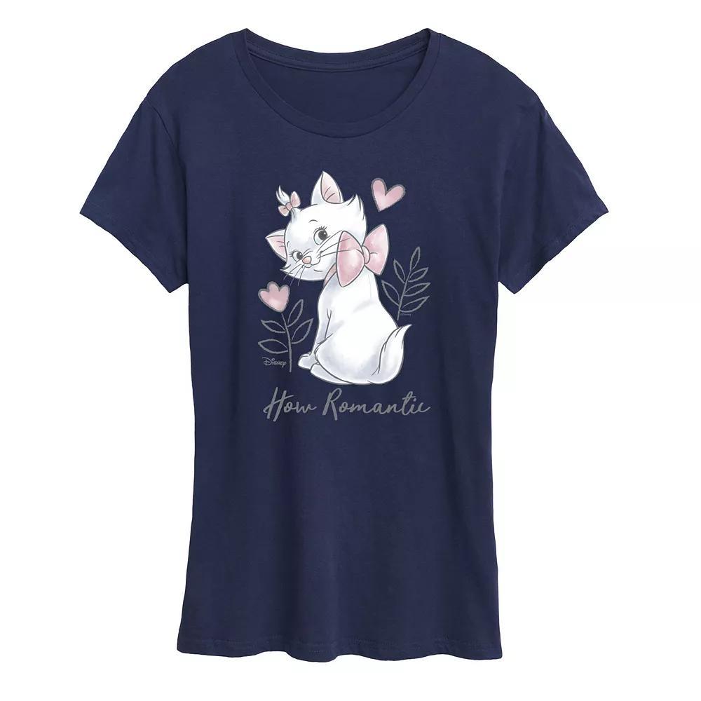 Disney's The Aristocats Women's Romantic Graphic Tee, Girl's,  Product Image