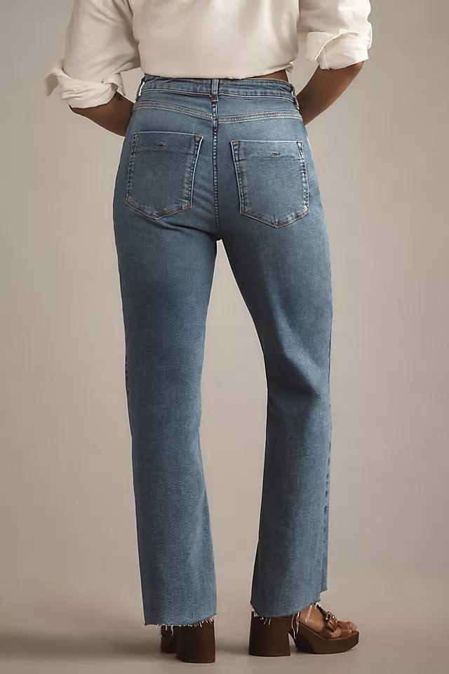 The Annie High-Rise Straight-Leg Jeans by Pilcro Product Image