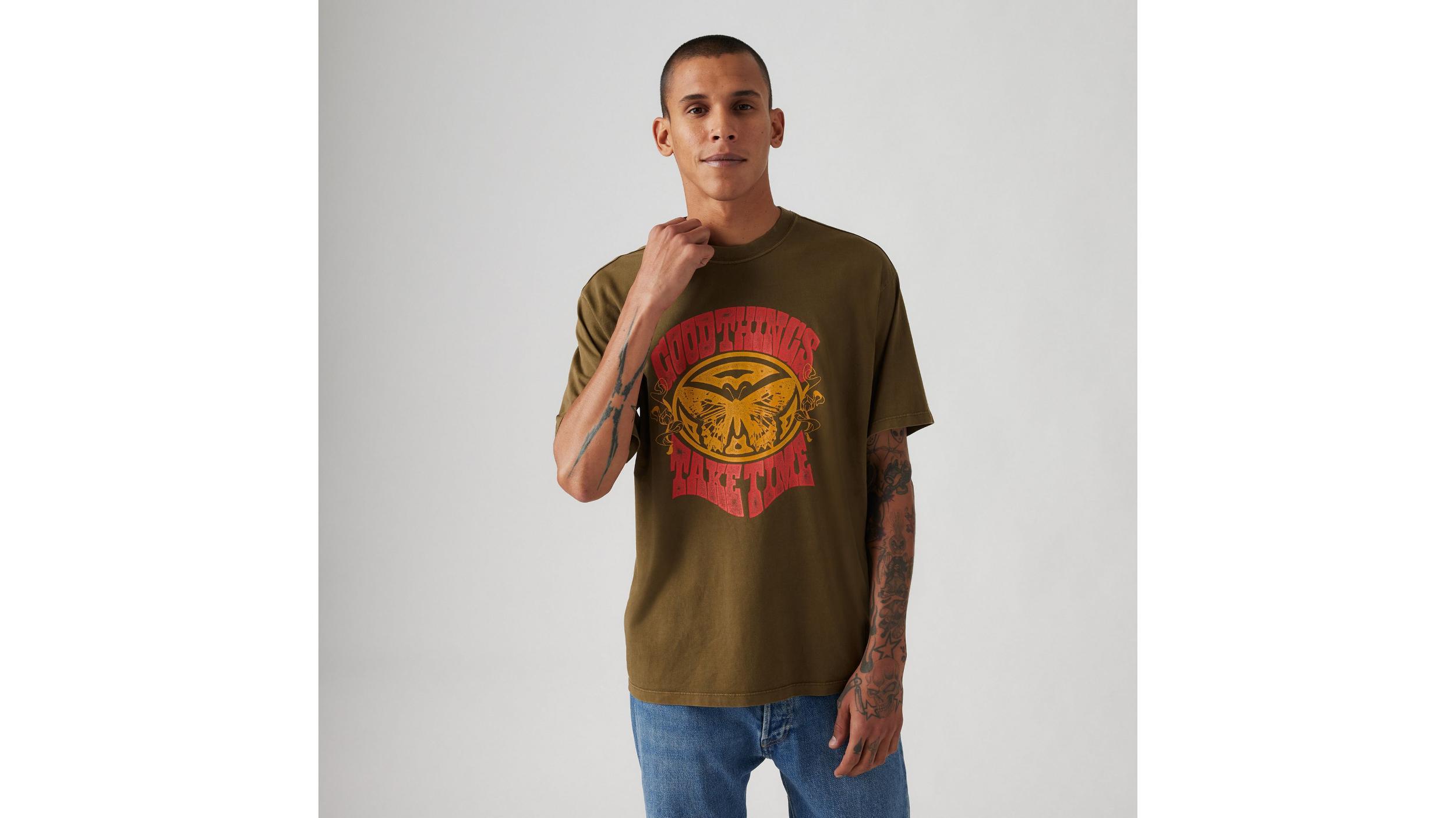 Vintage Fit Graphic T-Shirt Product Image