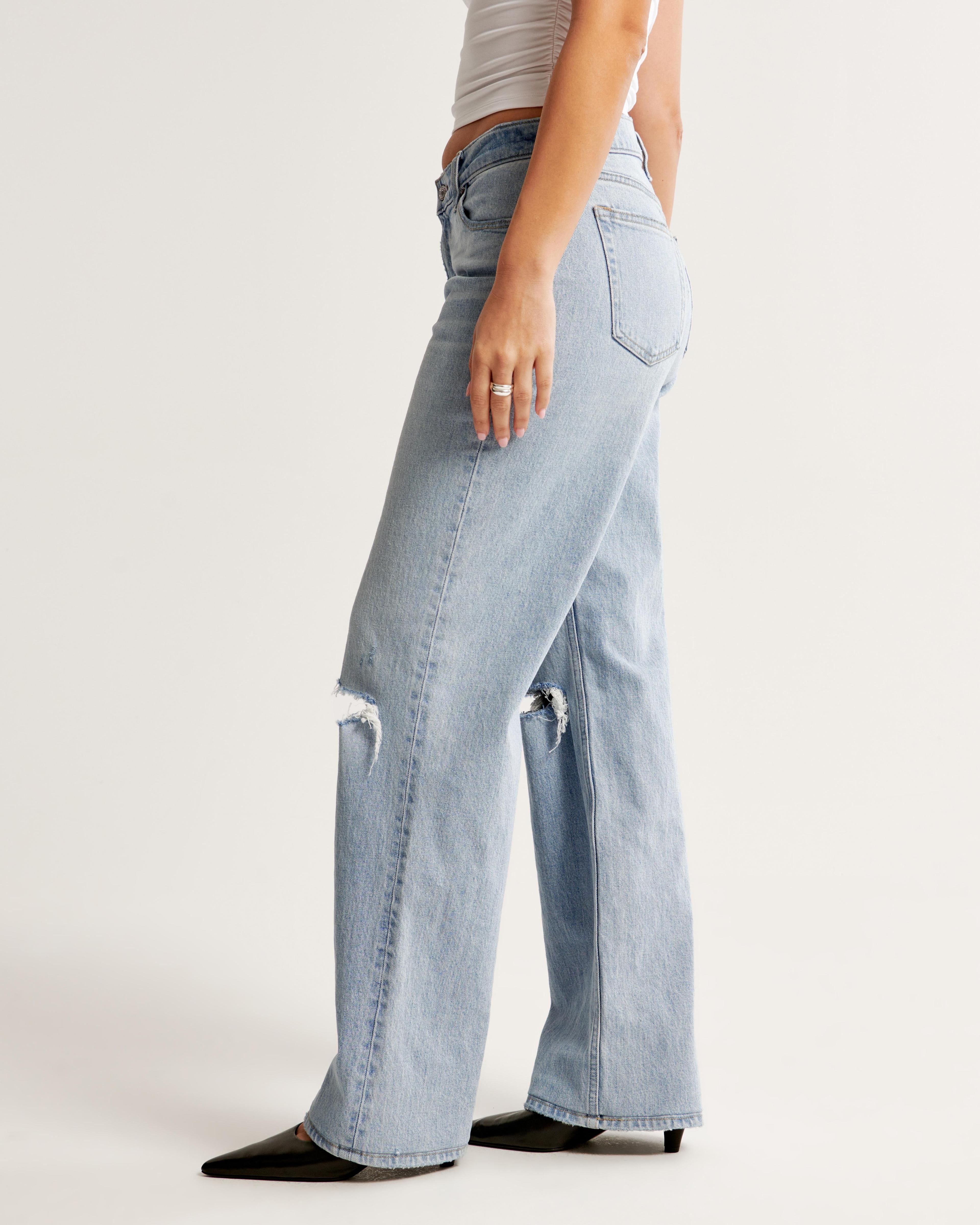 Curve Love Low Rise Baggy Jean Product Image