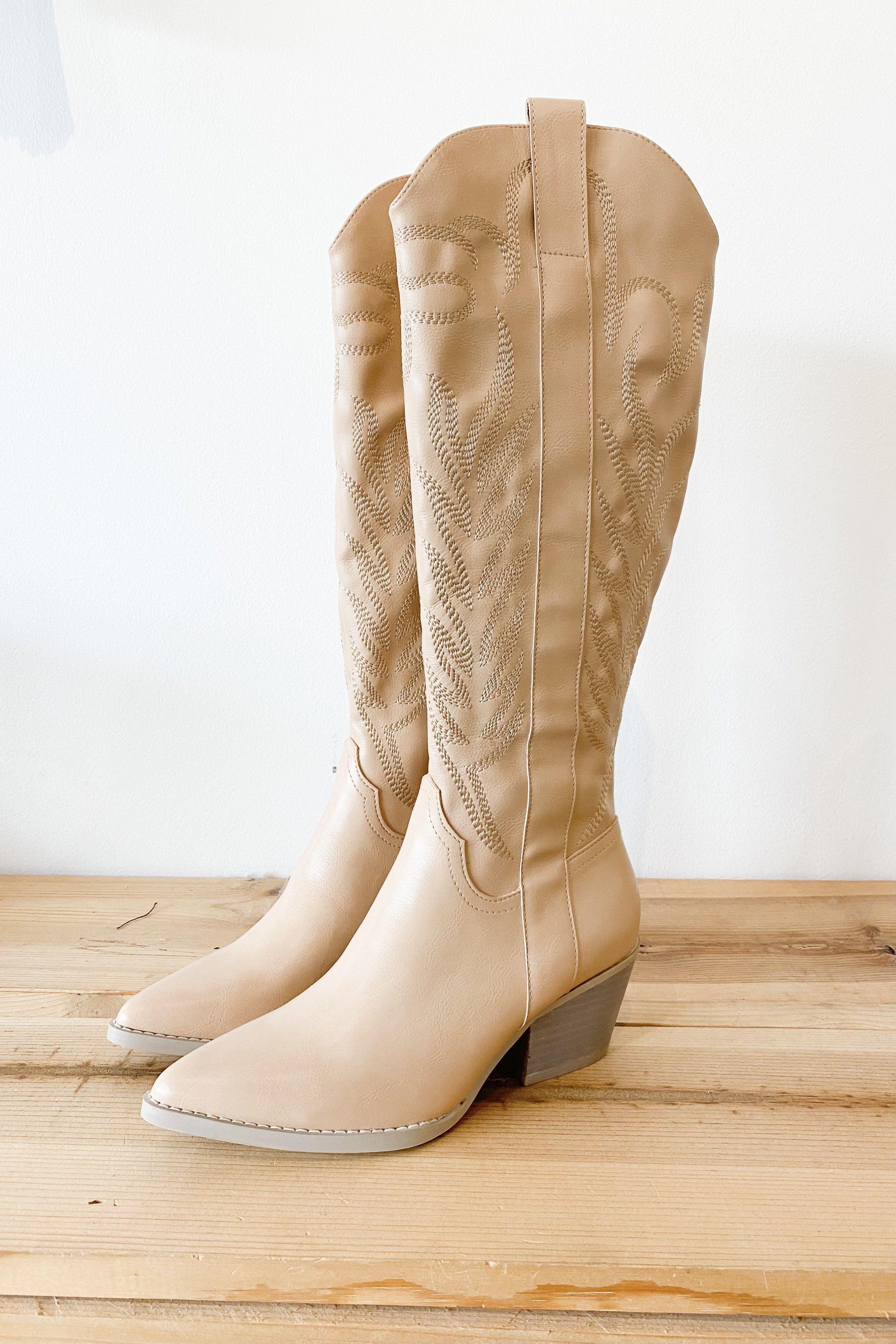 Samara Nude Boots Product Image