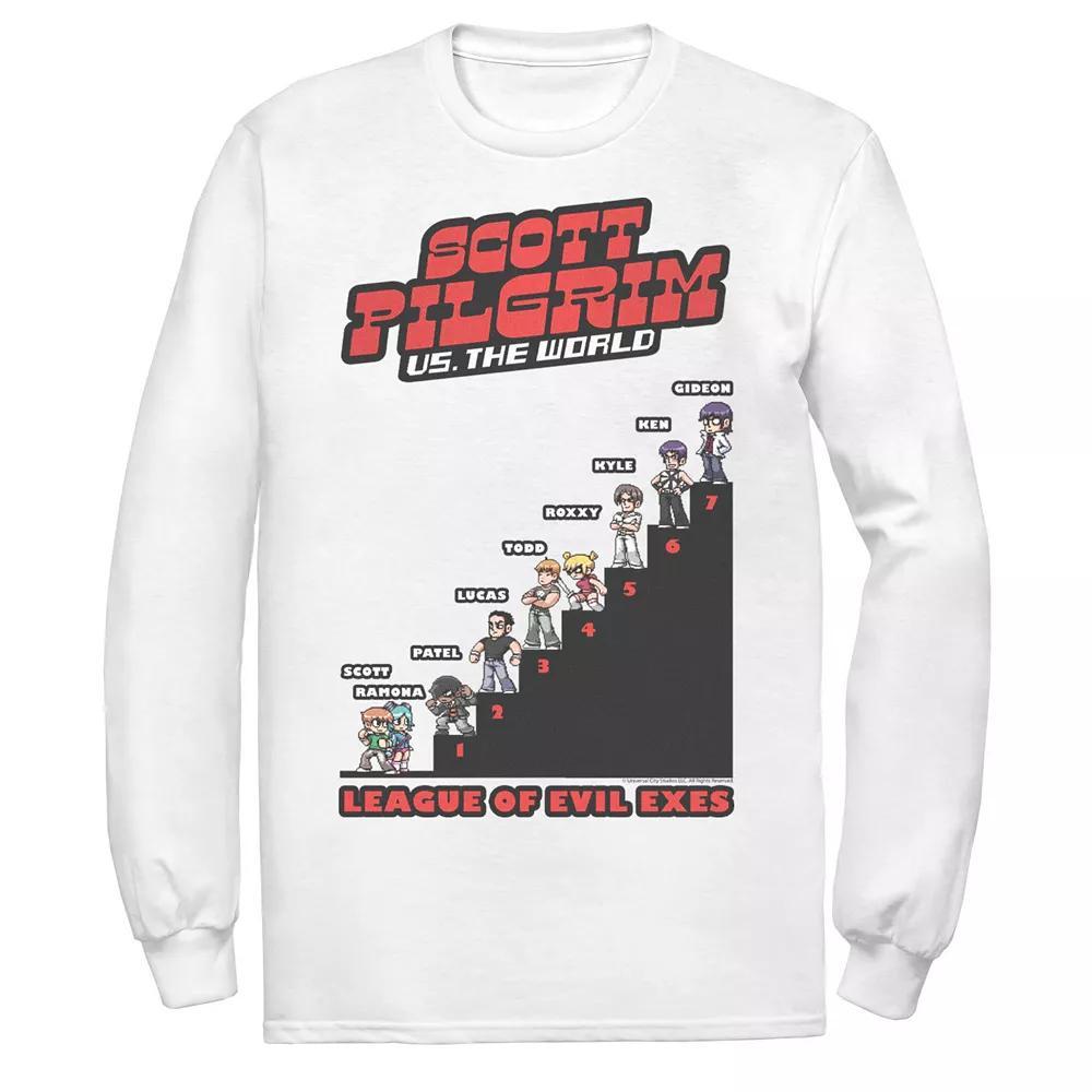 Men's Scott Pilgrim Vs. The World League Of Evil Exes Tee, Size: XXL, White Product Image