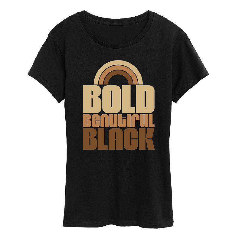 Plus Bold Beautiful Graphic Tee, Womens Product Image