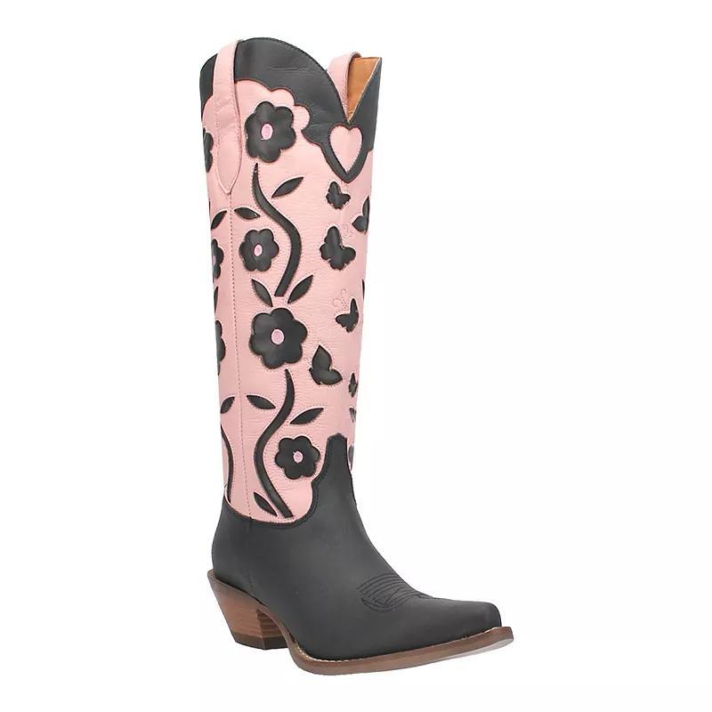 Dingo Goodness Gracious Leather Floral Tall Western Boots Product Image