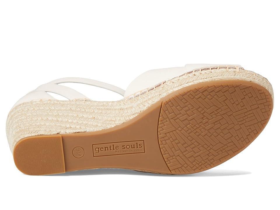 Gentle Souls by Kenneth Cole Womens Charli Ankle Strap Espadrille Wedge Sandals Product Image