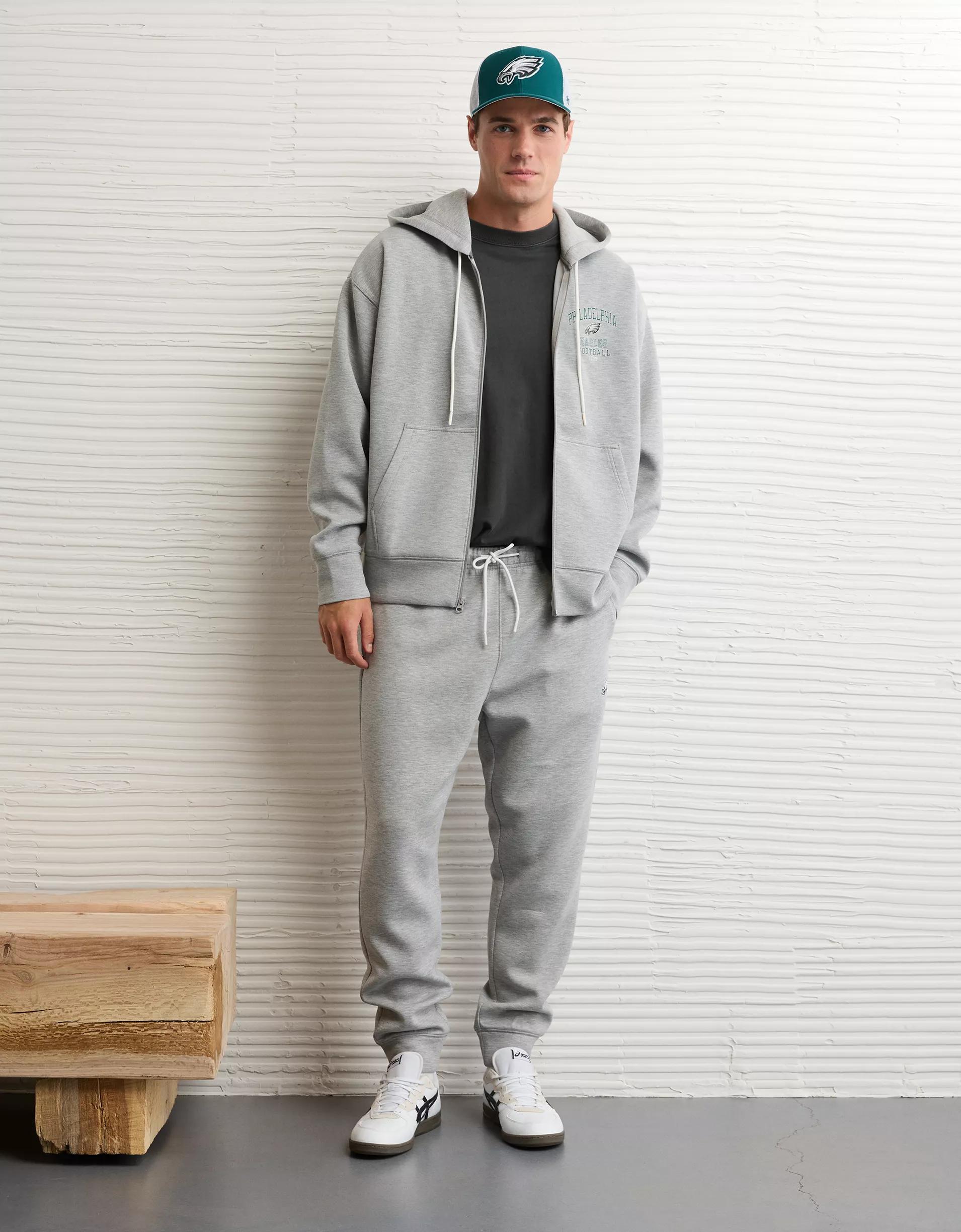 AE 24/7 NFL Philadelphia Eagles Graphic Zip-Up Hoodie Product Image