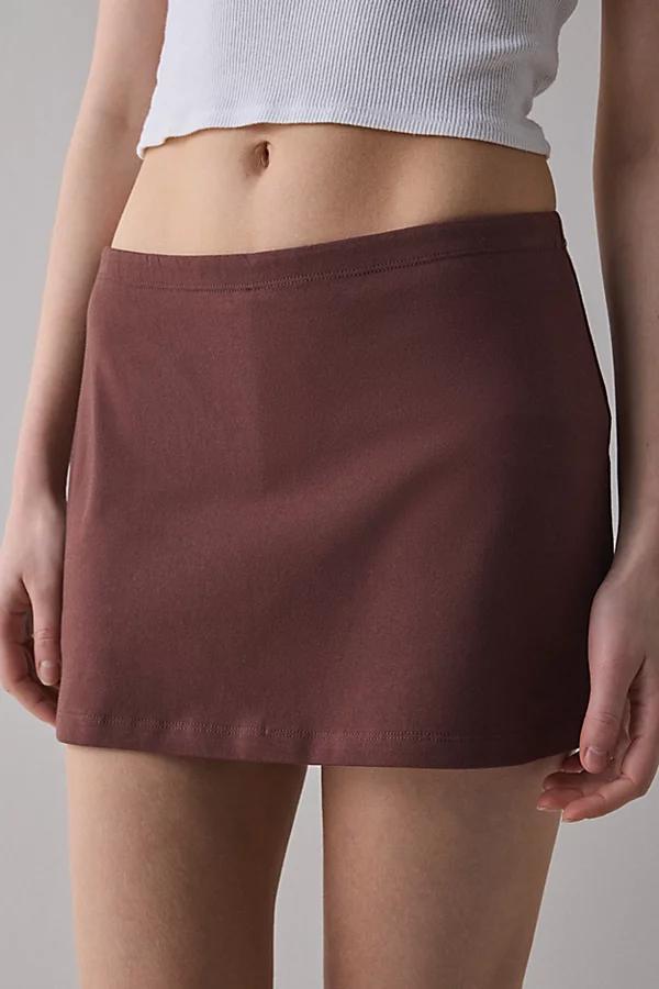 Out From Under Bec Low-Rise Micro Mini Skort Womens at Urban Outfitters Product Image