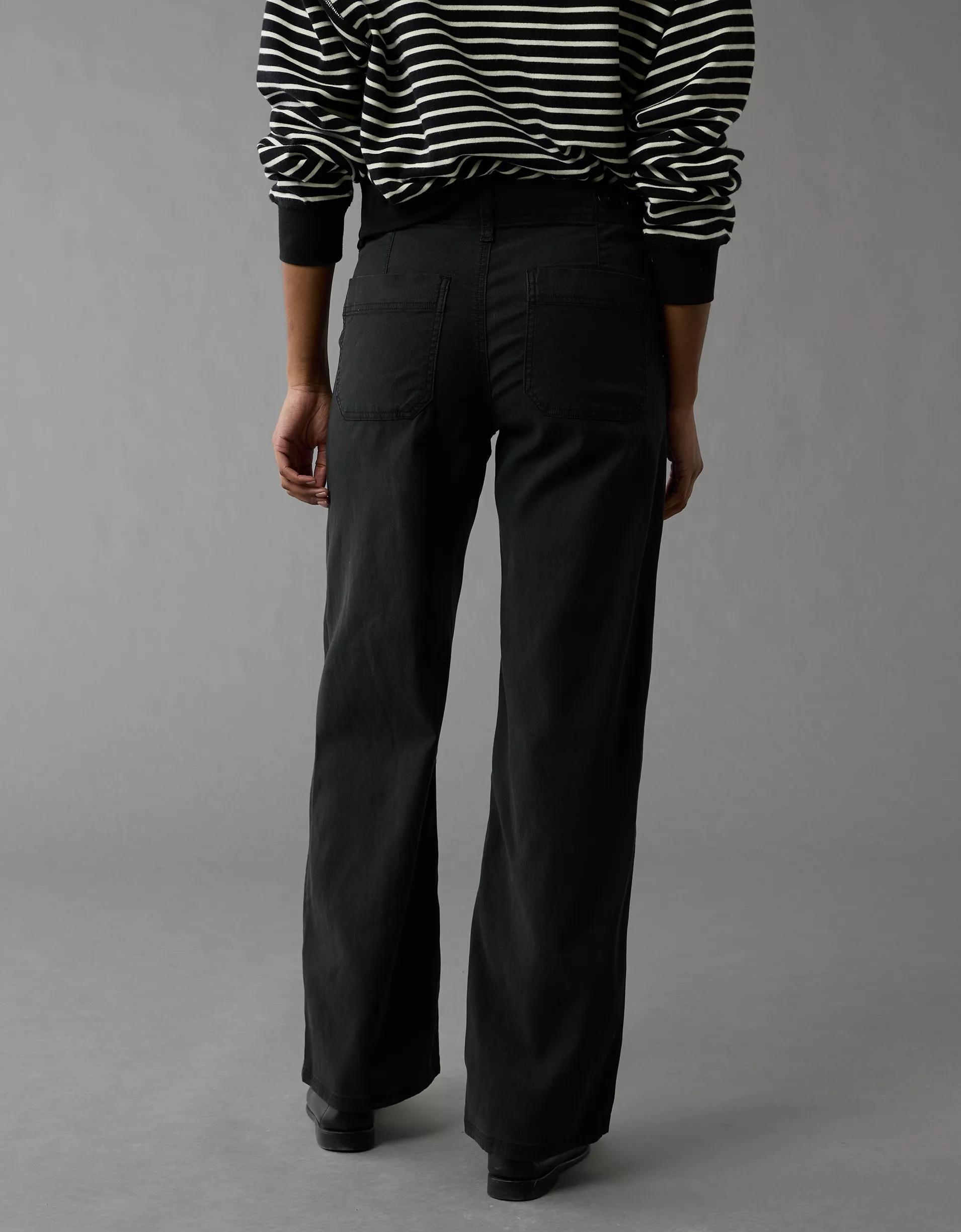 AE Stretch High-Waisted Stovepipe Utility Pant Product Image