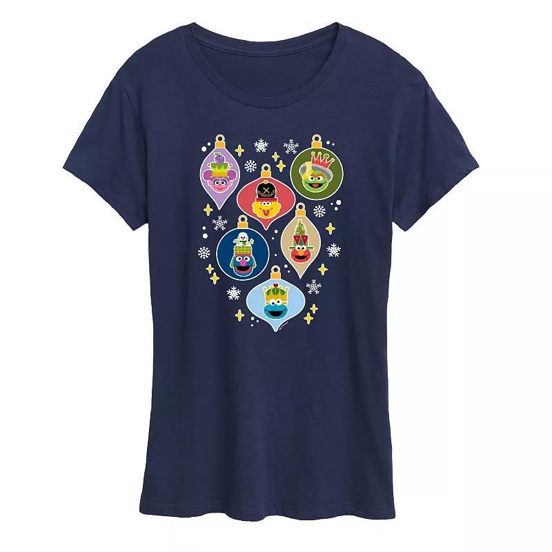 Women's Sesame Street Ornaments Graphic Tee, Girl's,  Product Image