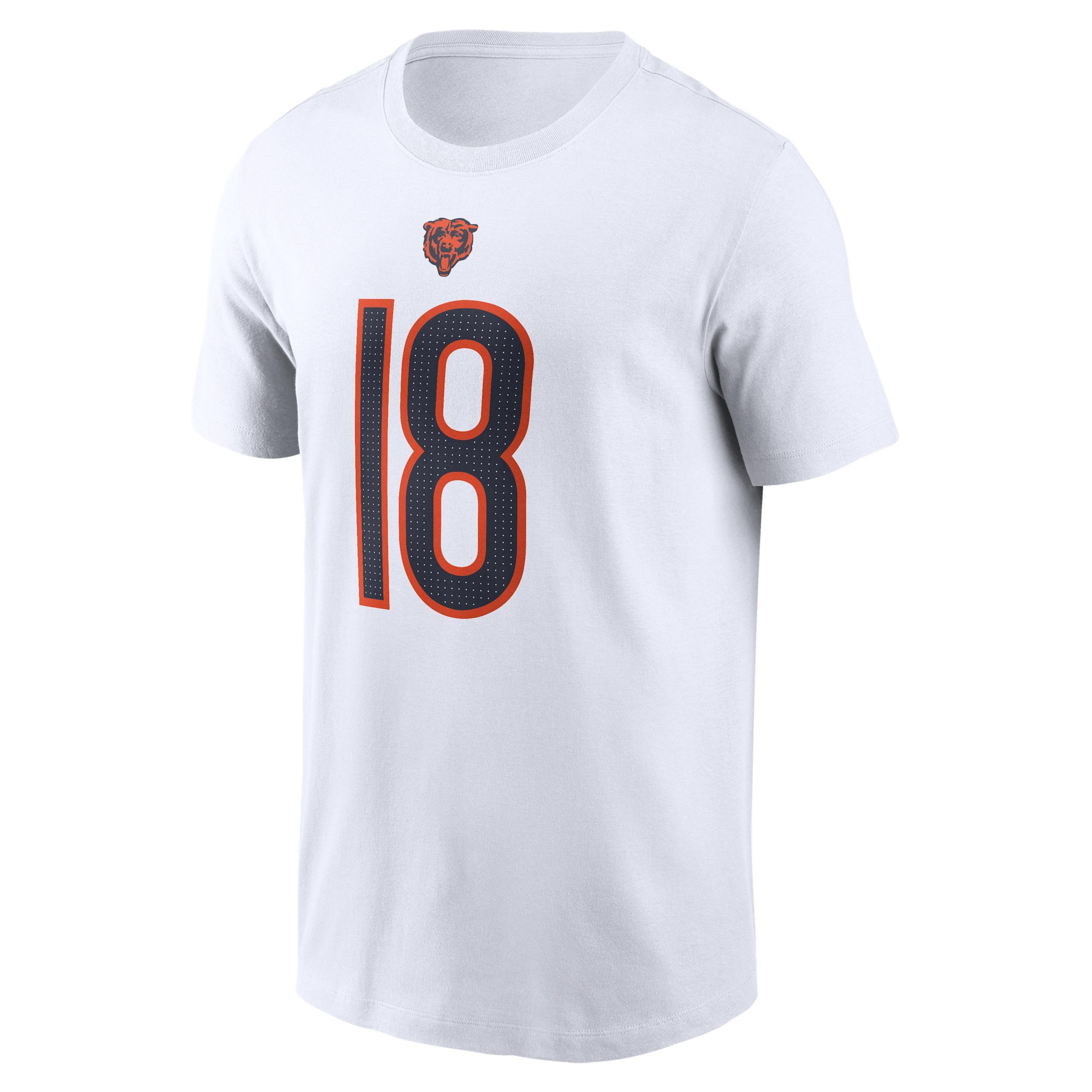 Caleb Williams Chicago Bears Nike Mens NFL T-Shirt | N19989M7QF-XD0 Product Image