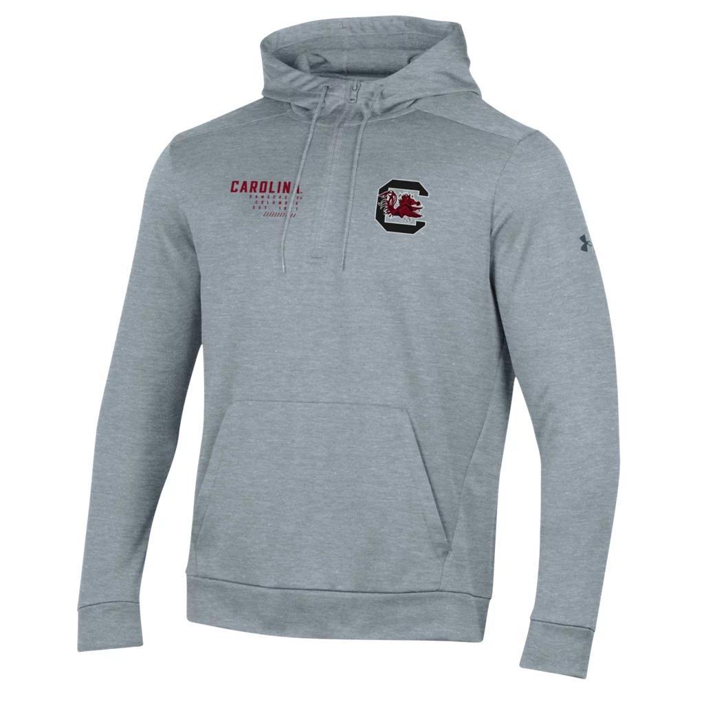 Men's Armour Fleece® Collegiate ½ Zip Hoodie Product Image