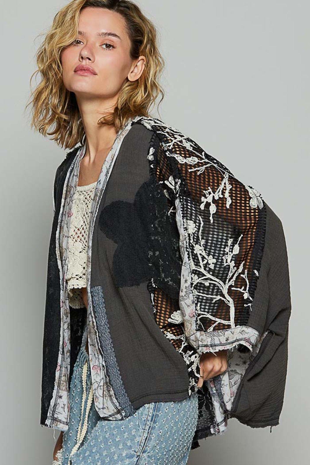 Oversized Open Cardigan Product Image