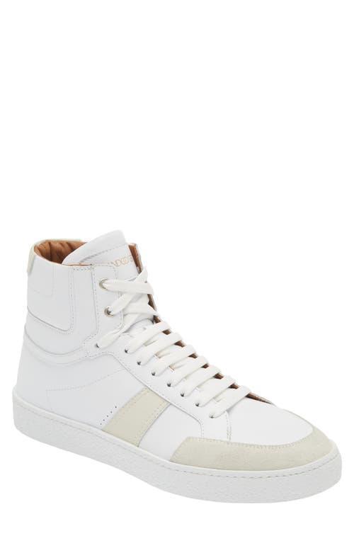 Mens Bafata Leather High-Top Sneakers Product Image