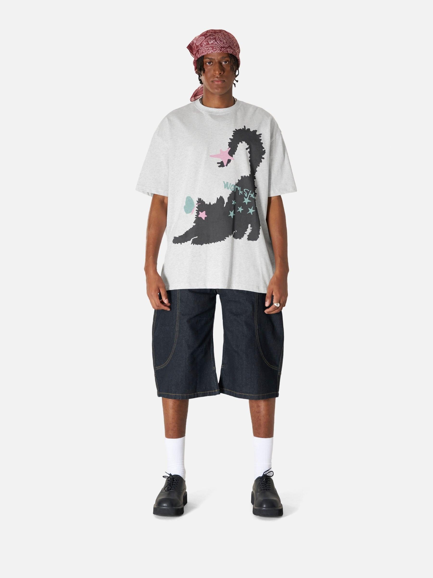 [Pre-Order] Aelfric Eden Star Cat Print Tee Product Image