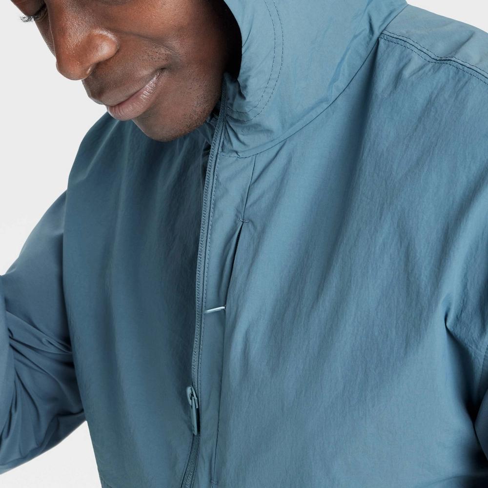 Mens Lightweight Jacket - All In Motion Blue XXL Product Image