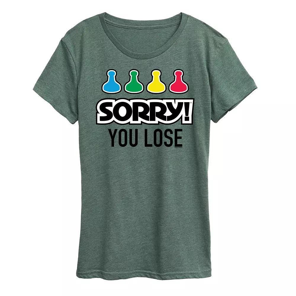 Women's Sorry You Lose Tee Graphic Tee by Hasbro,  Product Image