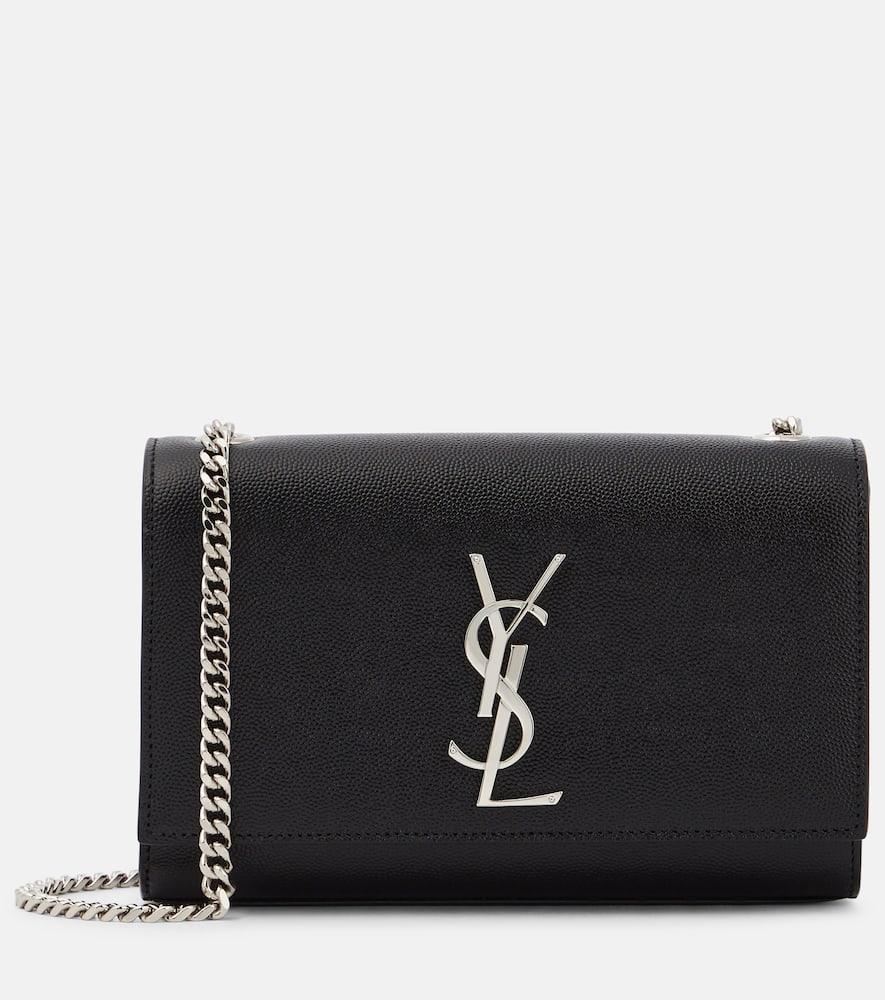 SAINT LAURENT Kate Small Leather Shoulder Bag In Black Product Image