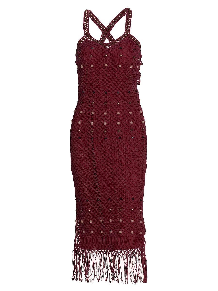 Womens Java Macram Maxi Dress Product Image