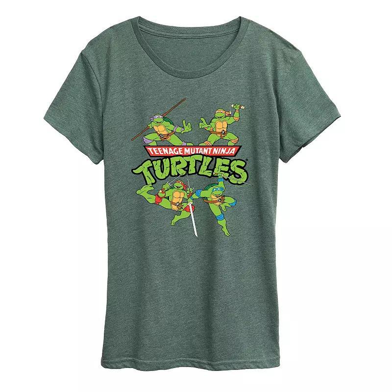 Women's Teenage Mutant Ninja Turtles Logo Graphic Tee,  Product Image