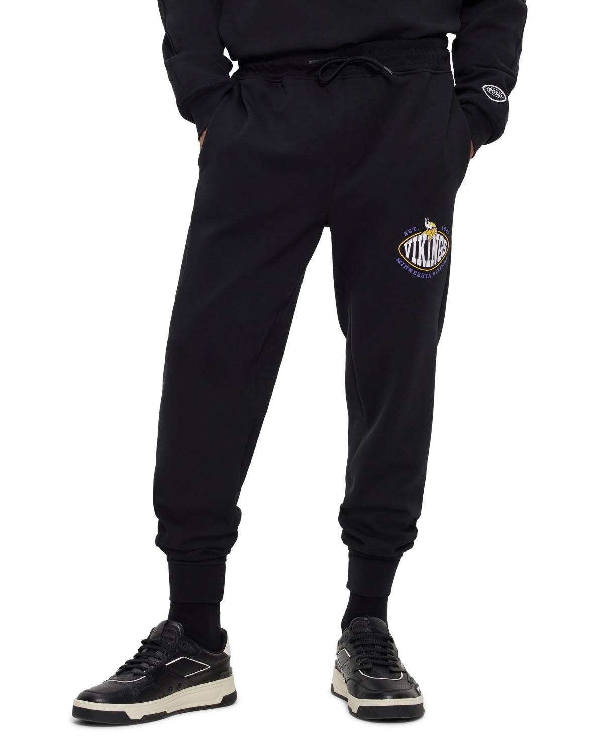 Boss By  Men's Boss X Nfl Tracksuit Bottoms Pants In Black Product Image