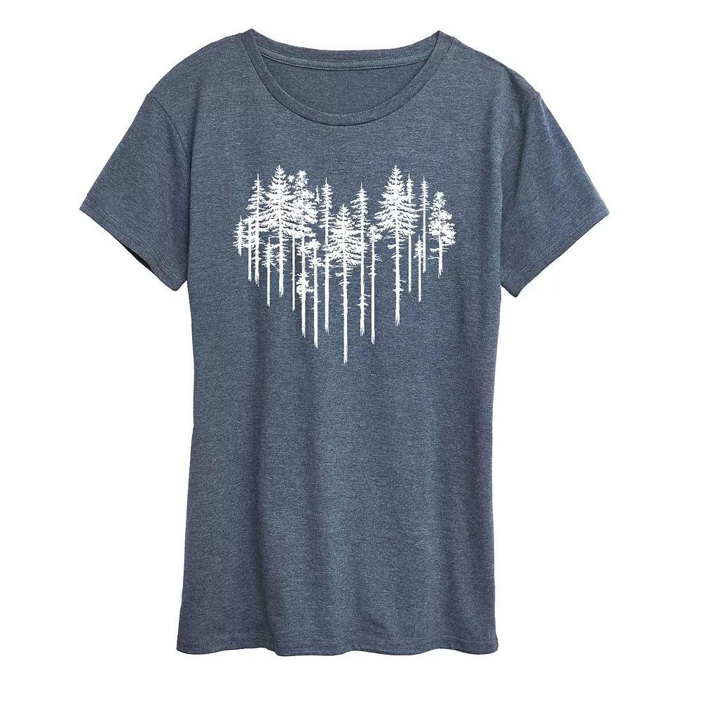 Women's Heart Trees Graphic Tee,  Product Image