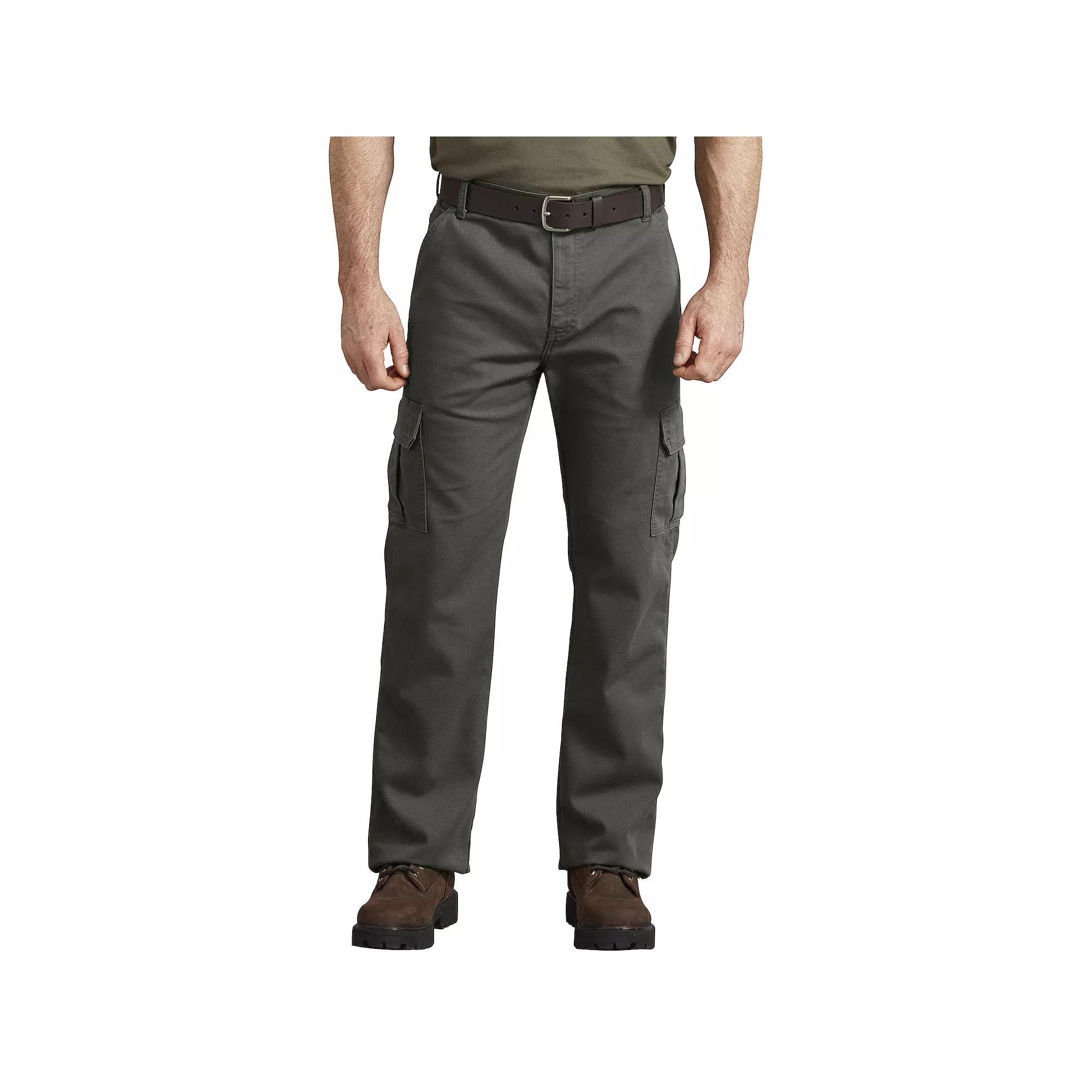 Men's Dickies FLEX Regular-Fit Tough-Max Duck Cargo Pants, Size: 36X34, Brown Product Image