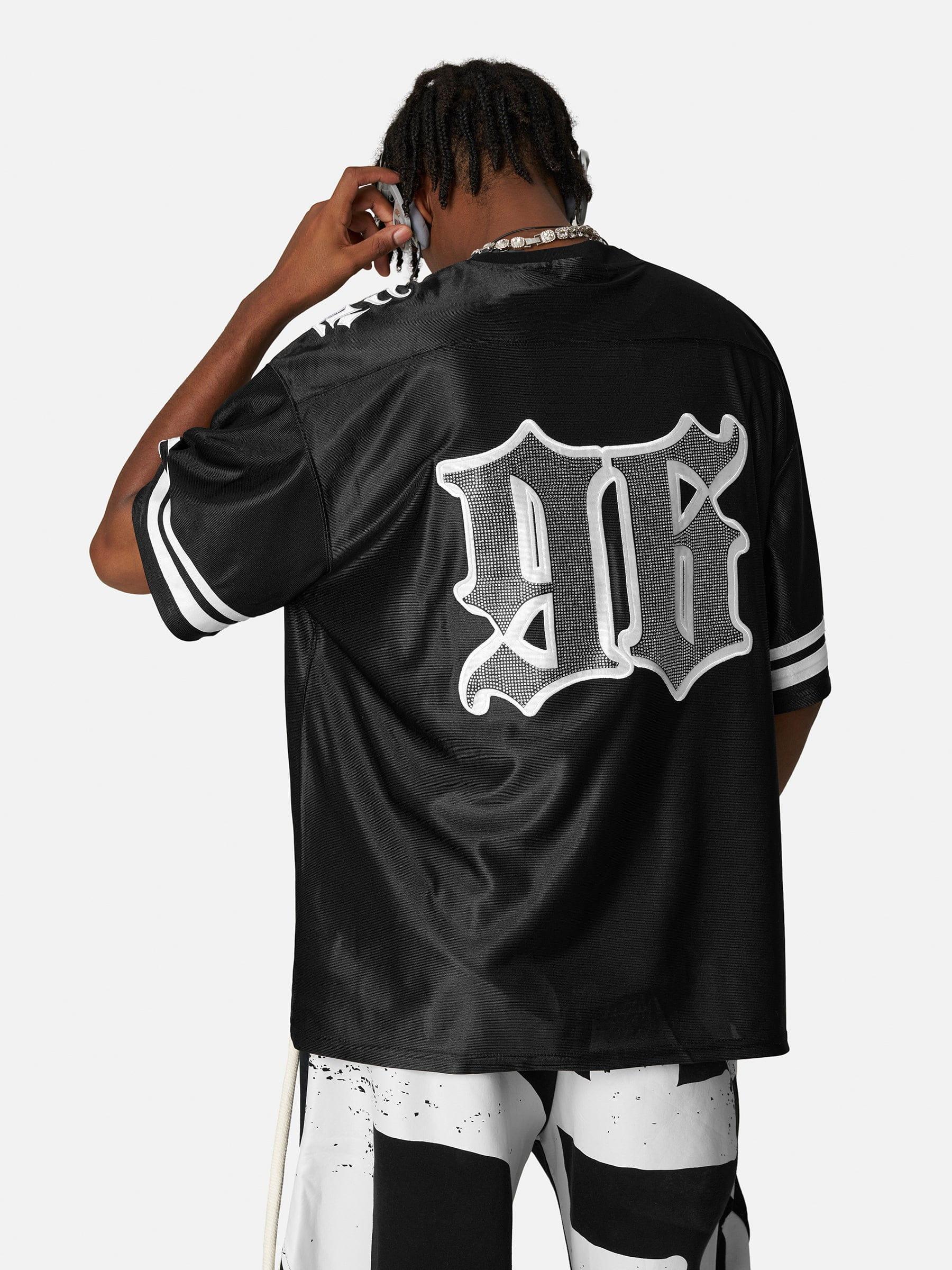 Aelfric Eden Hotfix Rhinestone Football Jersey Product Image